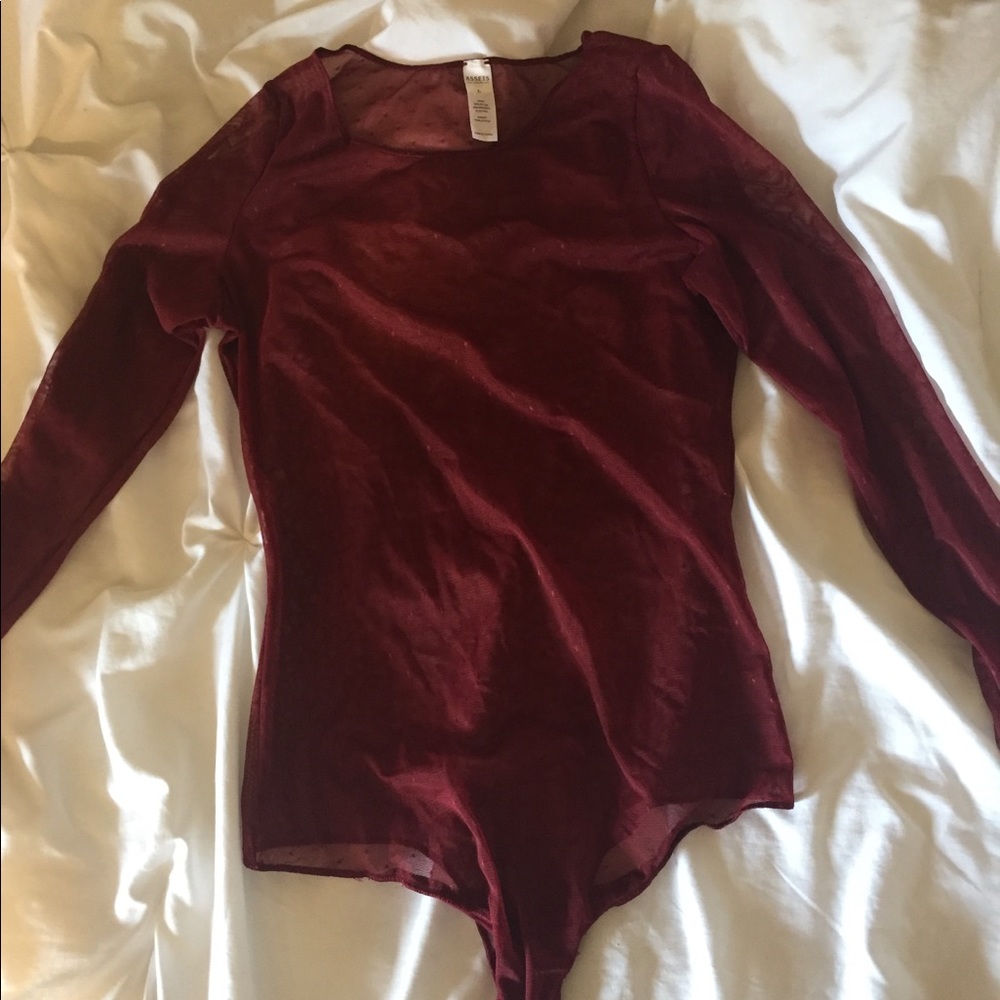 SPANX mesh body suit